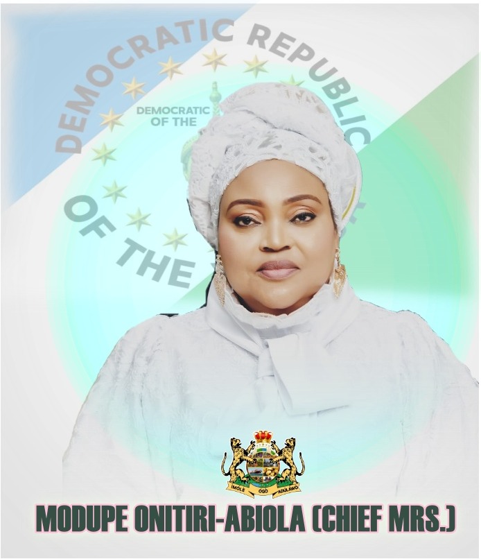 Chief Mrs Modupeola Onitiri Abiola MOA Leader Of The Yoruba Nation Self Determination Movement 1